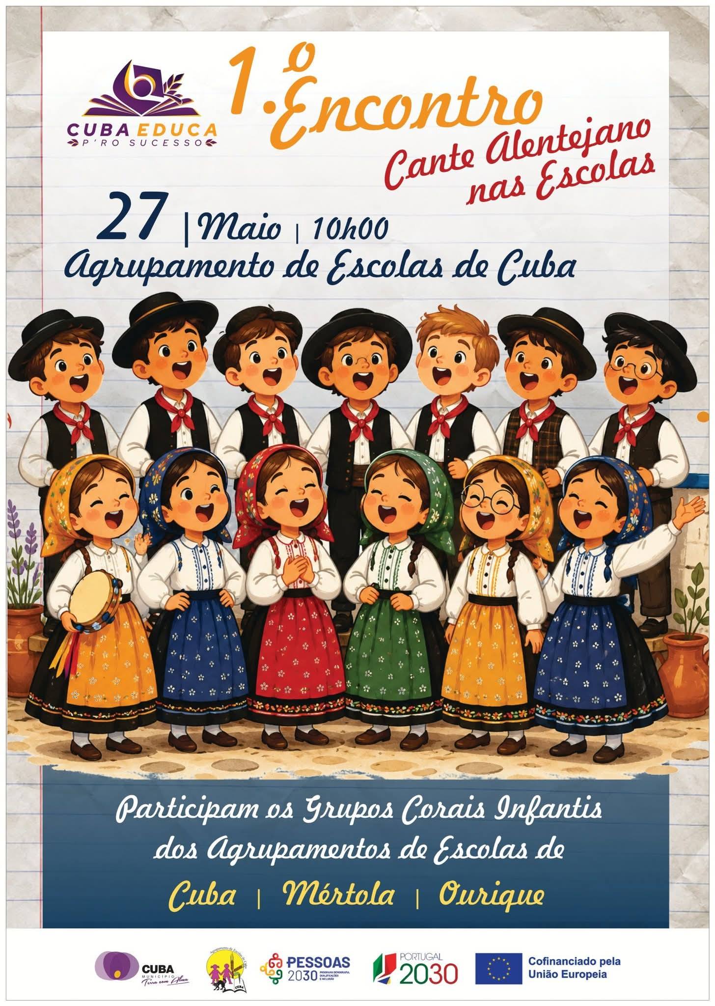1.º Encontro de Cante Alentejano nas Escolas