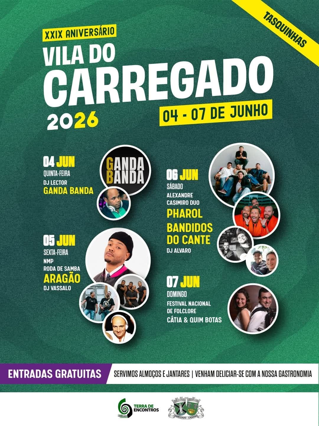 Actuação no XLII Festival Nacional de Folclore